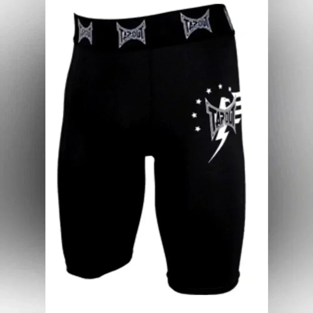 Tapout compression shorts 10 in inseam workout style # T11329 NWT L or XL